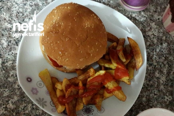 Kalori Alma Günü (Hamburger Ve Patates)