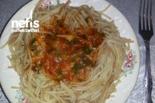 Spagettim (Azerice Vermişil) Tarifi