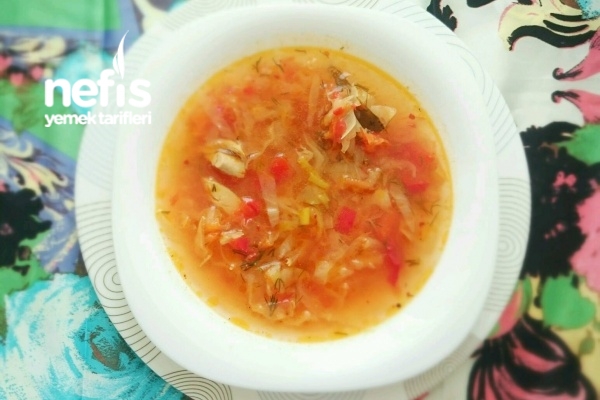 Beyaz Lahana Çorbası (Rus Mutfağı)