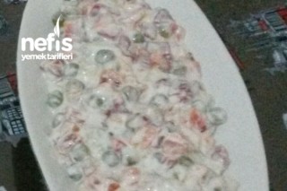 Patlıcanlı Rus Salatası Tarifi