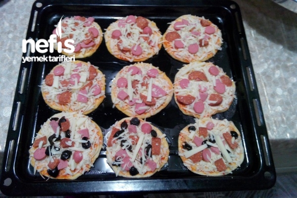 Pratik Fındık Pizza (ev Yapımı)
