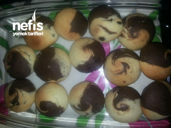 Kolay İki Renkli Un Kurabiyesi Tarifi Nefis Yemek Tarifleri