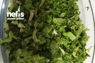 Yeşil Diyet Salatası Tarifi