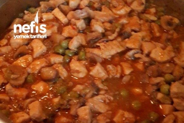 Bezelyeli Mantarli Tavuk Sote Tarifi Nefis Yemek Tarifleri Bezelyeli Mantarli Tavuk Sote Tarifi Nefis Yemek Tarifleri