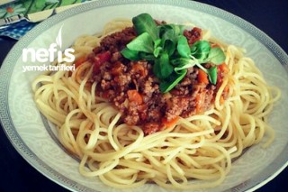 Spaghetti Bolognese Tarifi