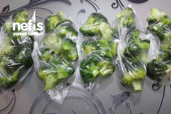 brokoli buzluğa nasıl atılır