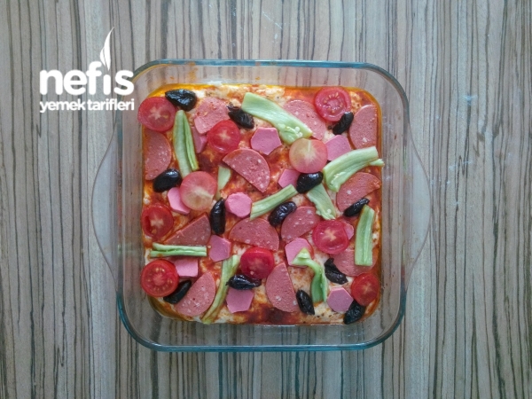 Büyük Boy Pizza Tarifi Nefis Yemek Tarifleri