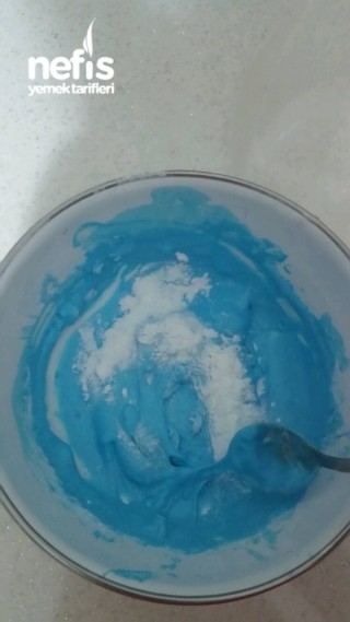 Mavi Şeker Hamuru Yapımı