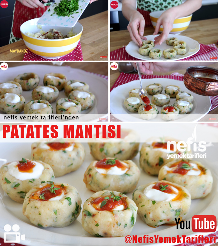 Patates Mantısı Tarifi Videosu Patates Mantısı Tarifi Videosu
