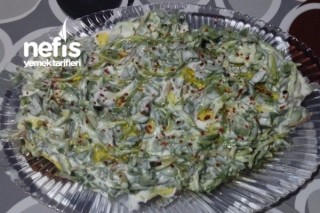 Salatalıklı Dereotlu Semizotu Salatası Tarifi