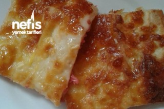 Pizza Tadında Börek Tarifim