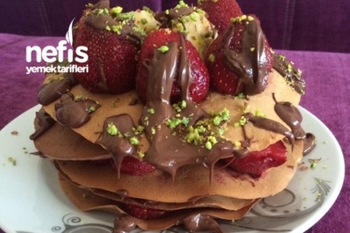 PANKEK PASTASI TARİFİ Enfes Yemek Tarifleri PANKEK PASTASI TARİFİ Enfes Yemek Tarifleri