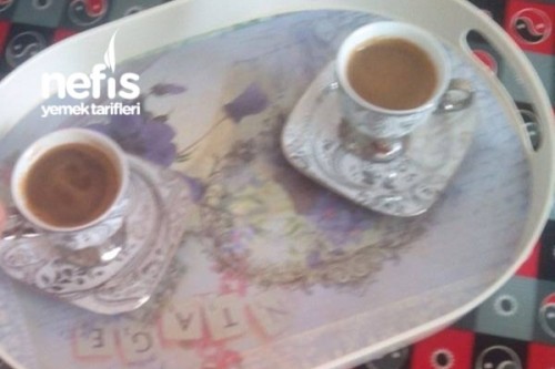 Ballı Tereyağlı Türk Kahvesi ( Kızımla Kahve Keyfi) Tarifi