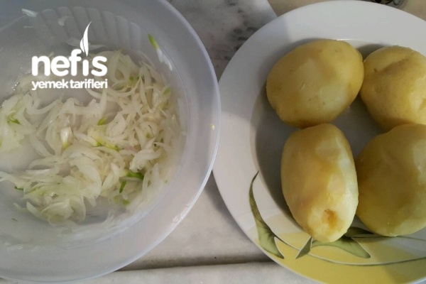 Türk Kahveli Mayonezli Patates Salatasi