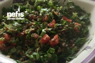 Metabolizma Hızlandırıcı Yeşil Mercimek Salatası Tarifi