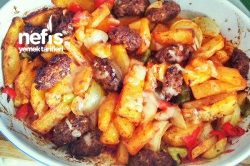 Kaşarlı Fırın Köfte Tarifi Videosu Kaşarlı Fırın Köfte Tarifi Videosu