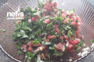 Gavurdağı Salatası Yapımı Tarifi