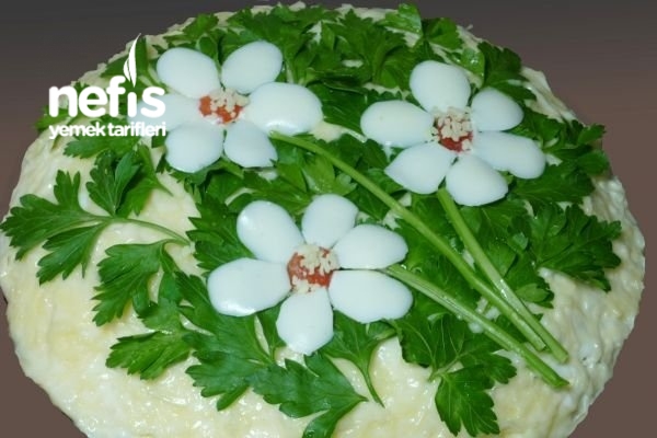 Çiçek Salatası Yapımı