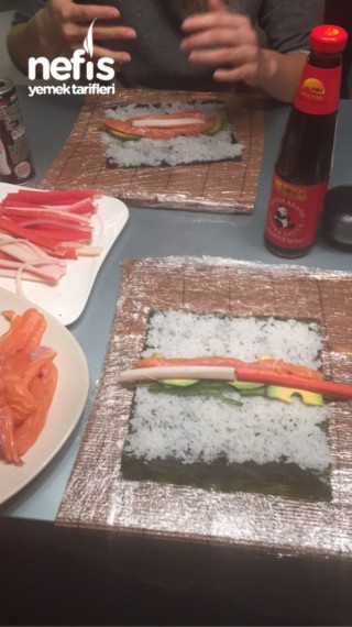 Sushi (Suşi) Gercek Tarif
