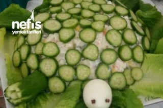 Kaplumbağa Salatası Yapımı Tarifi