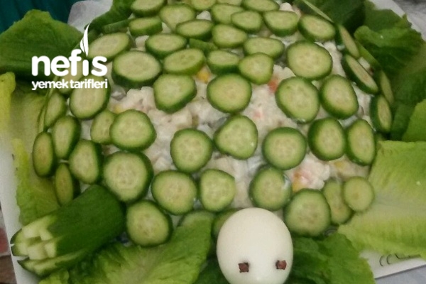 Kaplumbağa Salatası Yapımı