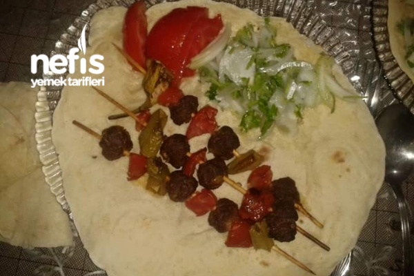 Evde Çöp Şiş Kebap (Köfte Ciğer) Nefis Yemek Tarifleri