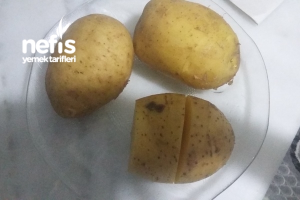 Mikrodalgada 10 Dakikada Yelpaze Patates