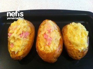 İki Kez Fırınlanmış Patates (double Baked Potatoes)