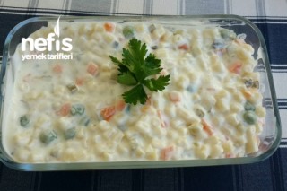 Çok Pratik Nefis Makarna Salatası Tarifi