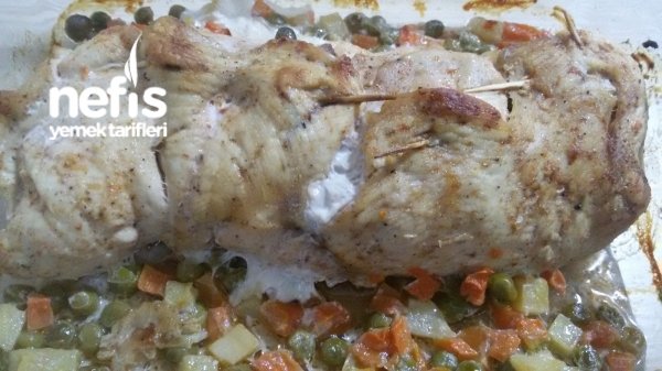 Tavuk Rulo Garnitürlü Tavuk Rulo - Nefis Yemek Tarifleri