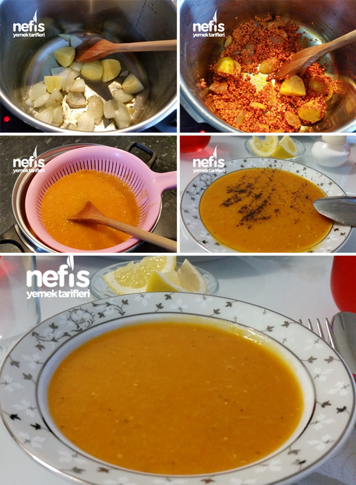 Mercimek Çorbası Tarifi - Hacer Eraslan - Nefis Yemek ...
