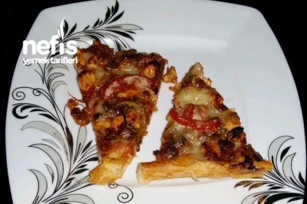 Tavuklu Mantar Soteli Leziz Pizza Nefis Yemek Tarifleri