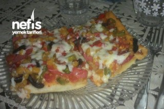 Dikdörtgen Leziz Pizza Tarifi