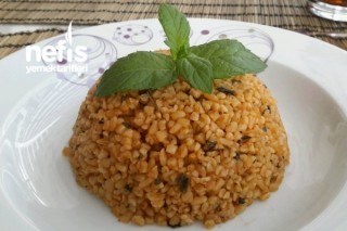 Fesleğenli Bulgur Pilavı Tarifi