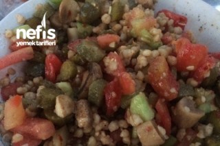 Mantarlı Buğday Salatası Tarifi