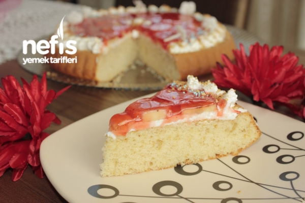 Meyve Soslu Tart Kek Nefis Yemek Tarifleri