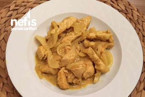Doğru ve lezzetli yemek pişirmek. Köri soslu Doğru ve lezzetli yemek pişirmek. Köri soslu