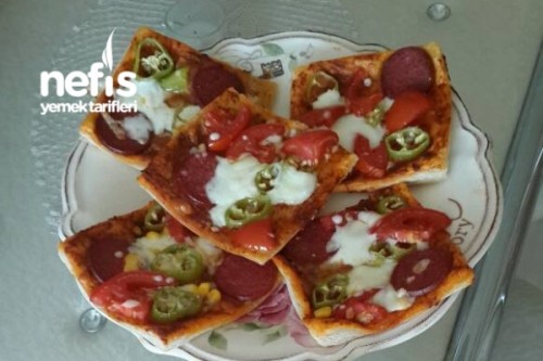 Milföy Pizza Yapımı Nimet'in Mutfağı Nefis Yemek Tarifleri