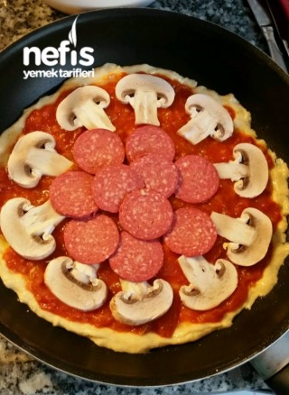 Tencerede Nefis Pizza!