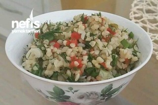 Bulgur Salatası Yapımı Tarifi