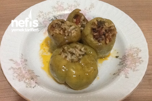 Zeytinyağlı Biber Dolma Tarifi