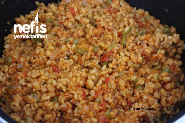 Baharatlı Bulgur Pilavı