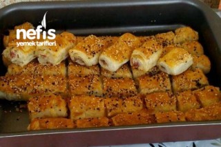 Kıymalı Çıtır Dilim Börek Tarifi