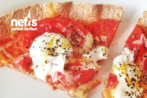 Hafif Pizza Margarita “5 Dakika” – 168 Kkal/100g Tarifi