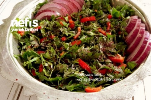 Maydanoz Salatası (Atom Salata) Tarifi