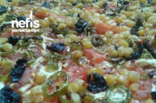 Mevsim Pizzası Organik Ve Lezzetli Pizzam Tarifi