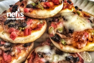 Mini Pratik Lokum Pizzalar Tarifi