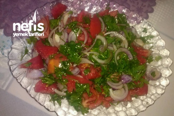 Mor Soğan Salatası