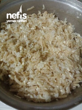 Pirinçli Erişte Pilavi