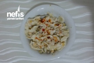 Tavuklu Makarna Salatası Tarifi